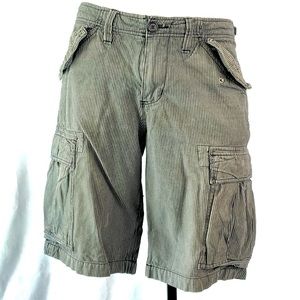 VURT | Mens 12in Inseam Gray 30 Cargo Short